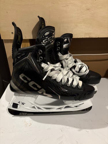 Black 2024 CCM Tacks XF Pro Hockey Skates 9.5 (Used)