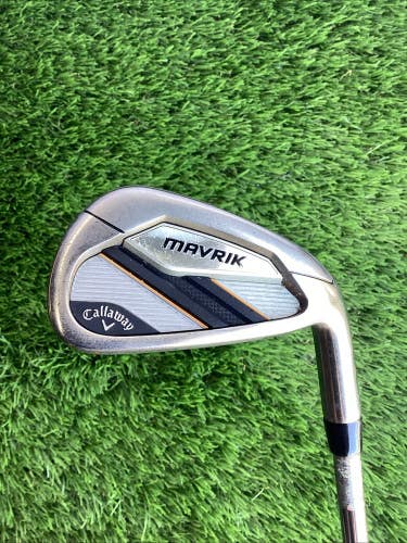 Callaway Mavrik Single 6 Iron With KBS Max Stiff Steel Shaft