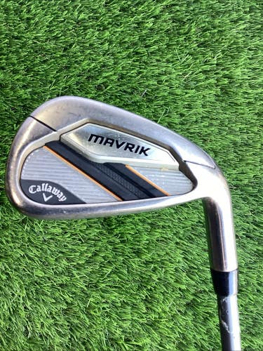 Callaway Mavrik Single 7 Iron With Catalyst 5.5 Regular Graphite Shaft