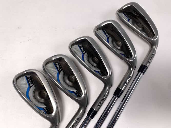 Ping Gmax Iron Set 6-PW Black Dot CFS Soft Regular Senior Steel Mens RH