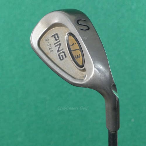 Ping i3 O-Size Black Dot SW Sand Wedge Factory Cushin JZ Steel Stiff