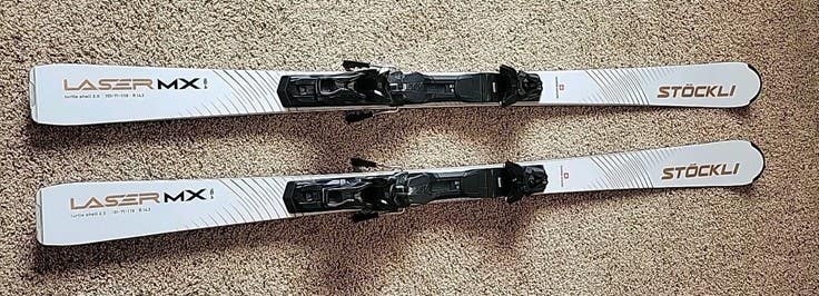Stockli Laser MX Frontside Skis w/bindings 164 cm 2023