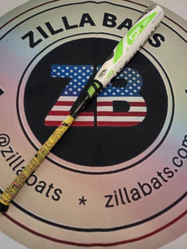 VERY CLEAN! 2017 Demarini CF Green Zen 30/20 -10 CBX-17 USSSA Baseball Bat