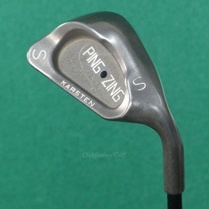 Ping Zing Stainless Black Dot SW Sand Wedge Aldila Karsten 101 Graphite Regular