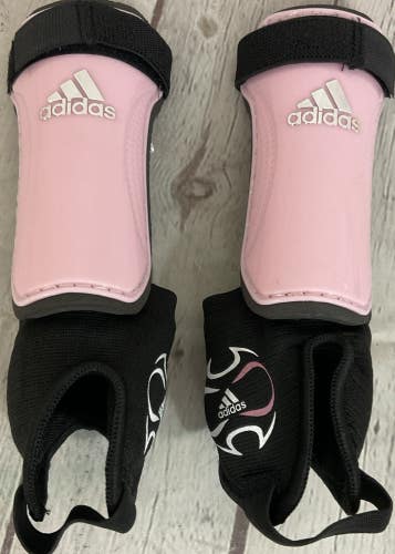 Adidas Club Pro Youth XXS Soccer Shin Guard Dual Sided Padded Ankle Protection