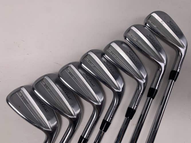Titleist T100 2023 Iron Set 4-PW Project X Precision Rifle 6.0 Stiff RH