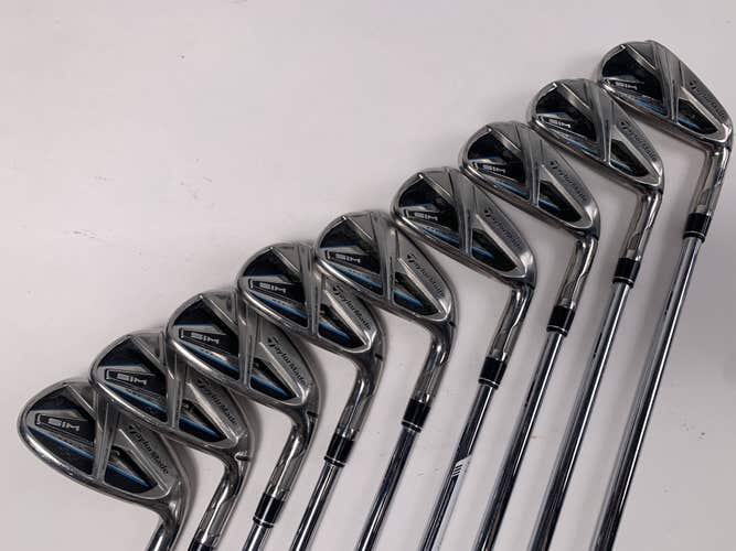 TaylorMade SIM MAX Iron Set 4-PW+GW+SW NS Pro 950 GH Regular Steel Mens RH