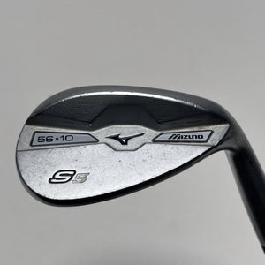 Mizuno S5 White Satin Wedge 56* 10 Bounce True Temper Dynamic Gold Steel Mens RH