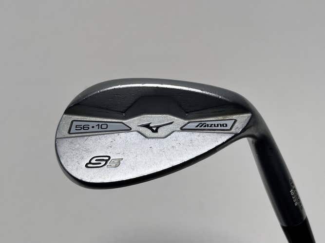 Mizuno S5 White Satin Wedge 56* 10 Bounce True Temper Dynamic Gold Steel Mens RH