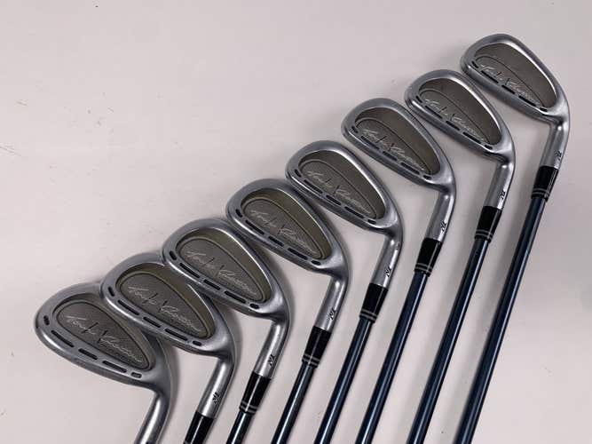 Cleveland TA7 Iron Set 4-PW+SW Ladies Graphite Womens RH Undersize Grips