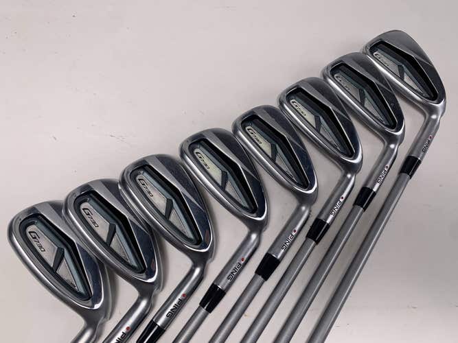Ping G730 Iron Set 5-PW+AW+GW Red Dot 1* Flat Alta Quick 35g Senior RH