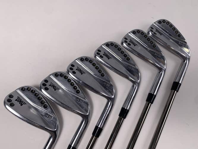 PXG 0311 Chrome Iron Set 5-PW UST Mamiya Recoil 807 F3 Regular Graphite Mens RH