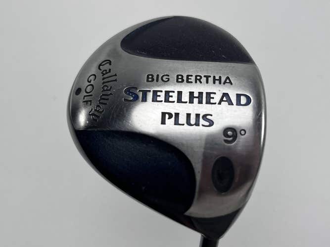Callaway Steelhead Plus Driver 9* UST 6510 Senior Graphite Mens RH