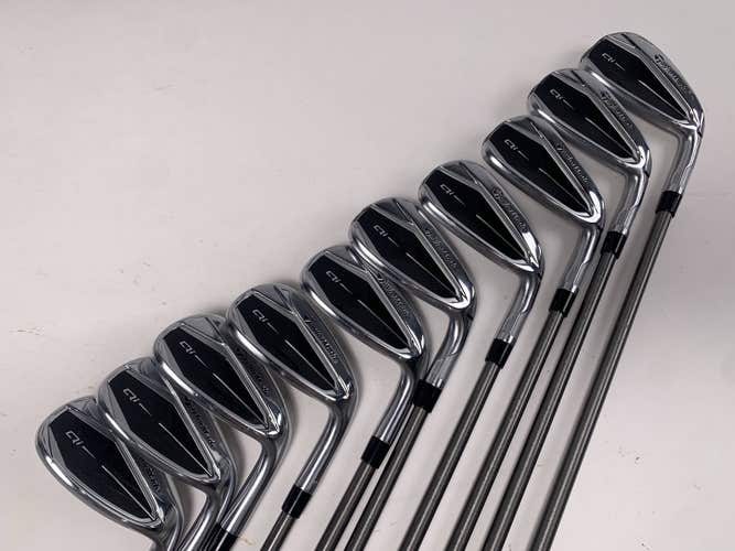 TaylorMade Qi Iron Set 4-PW+GW+SW+LW AeroTech SteelFiber i80 Regular RH