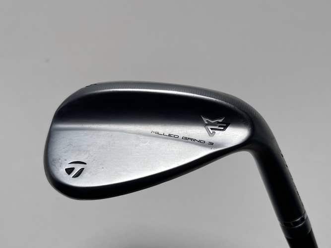 TaylorMade Milled Grind 3 Raw Chrome Sand Wedge SW 56* 12 SB DG S200 Stiff RH