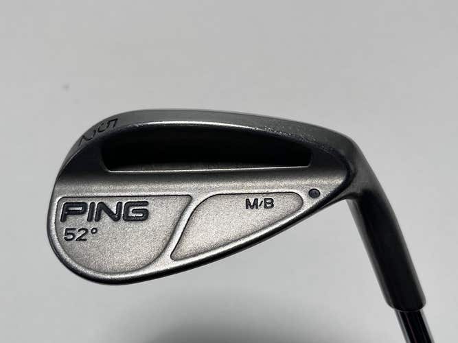 Ping MB Wedge 52* Black Dot Wedge Steel Mens RH Undersize Grip