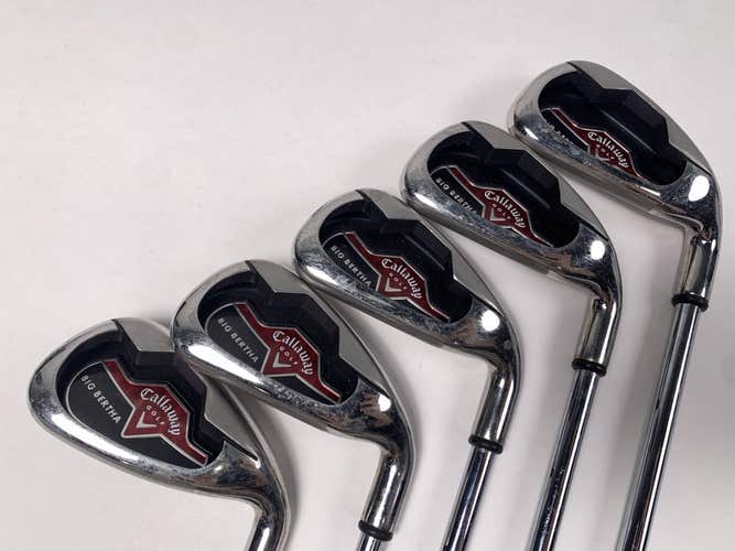 Callaway Big Bertha 2006 Iron Set 4-8 Regular Steel Mens RH