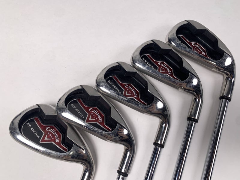 Callaway Big Bertha 2006 Iron Set 4-8 Regular Steel Mens RH