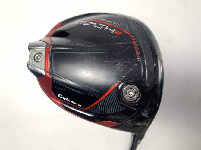 TaylorMade Stealth 2 Driver 9* Diamana T+ Xlink Tech 60g Stiff Graphite Mens RH