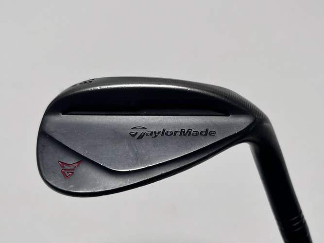 TaylorMade Milled Grind 2 Black Wedge 58* 8 Bounce LB Wedge Steel Mens RH