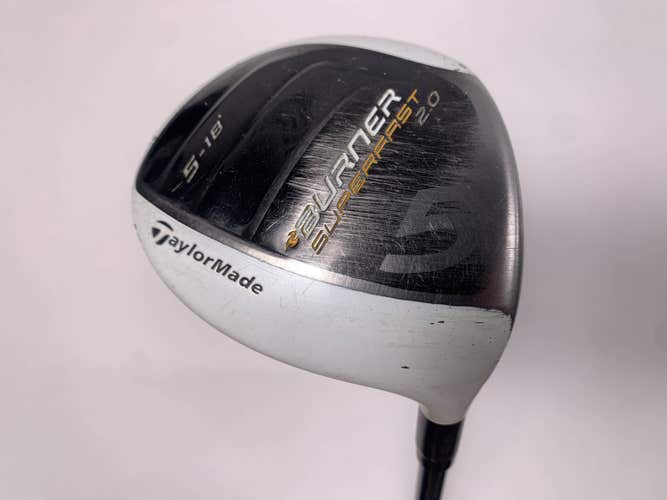 TaylorMade Burner Superfast 2.0 5 Fairway 18* Matrix Ozik XCON-4.8 Senior RH