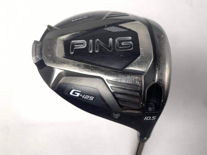 Ping G425 Max Driver 10.5* Tour 2.0 65g Stiff Graphite Mens RH Midsize Grip