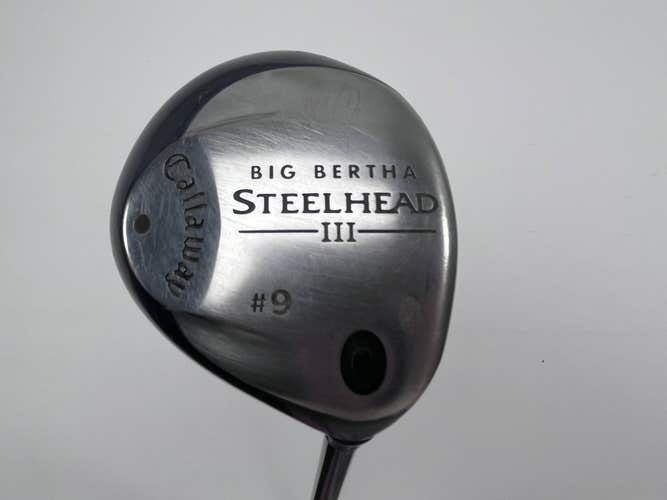 Callaway Steelhead III 9 Fairway Wood 24* System III Regular Graphite Mens RH