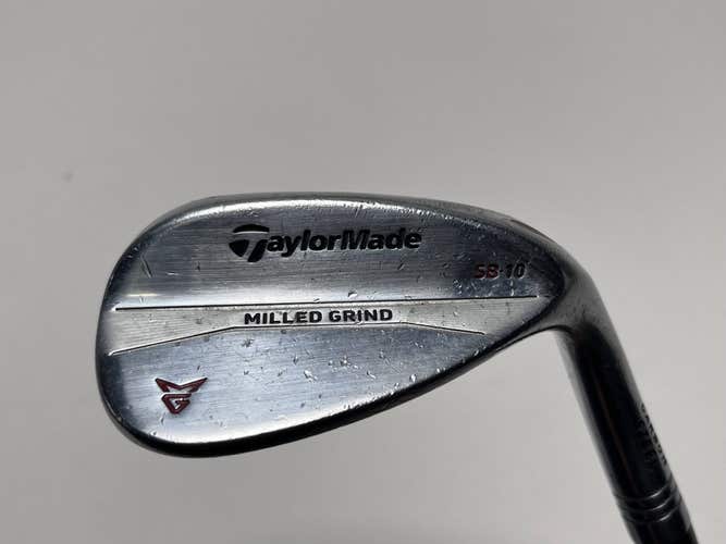 TaylorMade Milled Grind Satin Chrome Lob Wedge LW 60* 10 SB-Grind DG Wedge RH