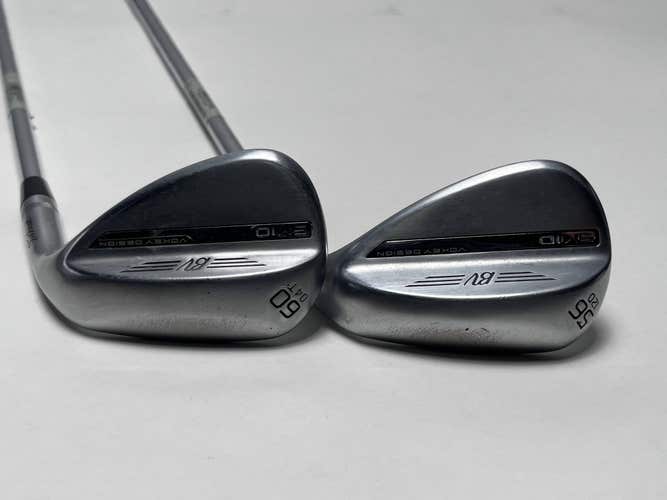 Titleist Vokey SM10 Tour Chrome Wedge Set 56* 12 | 60* 4 SM10 Wedge RH