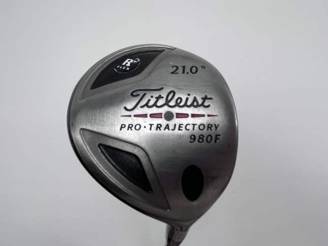 Titleist 980 F 7 Fairway Wood 21* 4375 Regular Graphite Mens RH