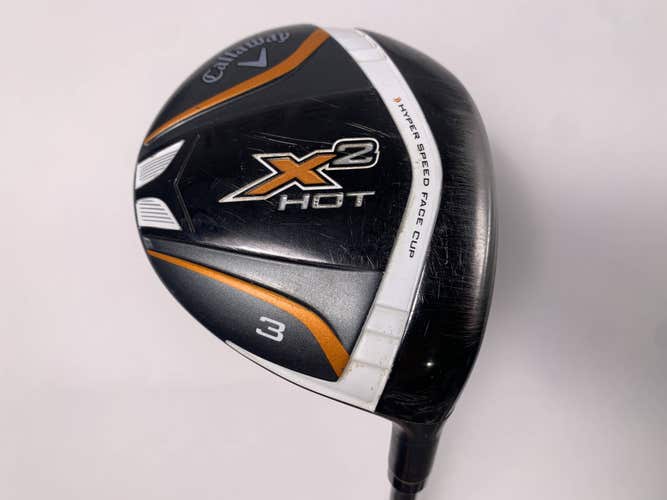 Callaway X2 Hot 3 Fairway Wood 15* AeroTech Powercoil 50 Ladies RH
