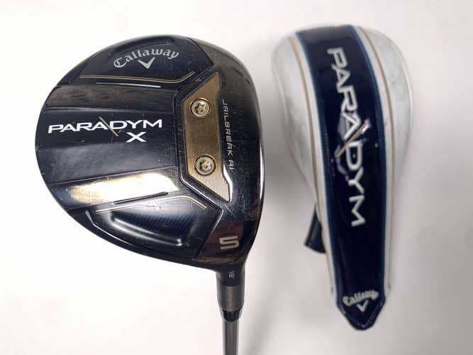 Callaway Paradym X 5 Fairway Wood 18* Aldila Ascent 40g Senior RH HC