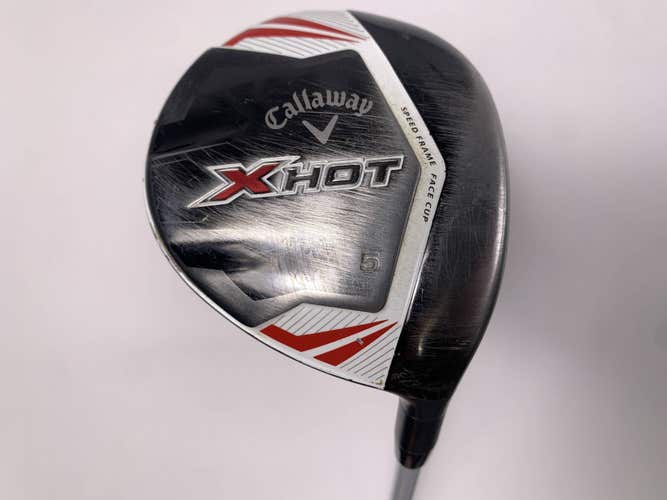 Callaway X Hot 2013 5 Fairway Wood 18* Project X PXv Senior Graphite Mens RH
