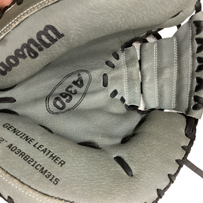 Used Wilson A360 BB/SB Catchers RH Throw Grey 31 1/2" 11613-S000179199