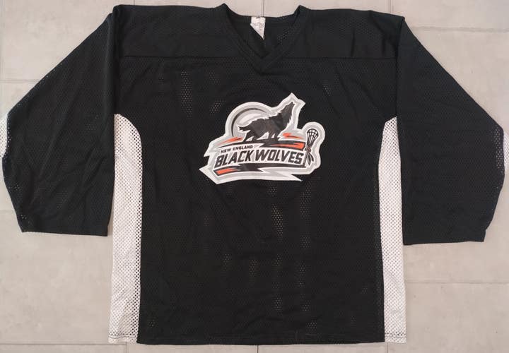 NLL New England Black Wolves Practice Jersey - Used - Black
