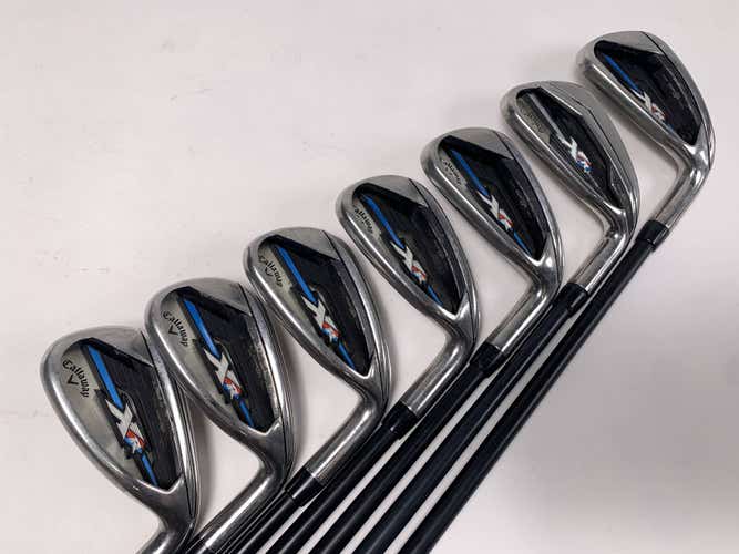 Callaway XR OS Iron Set 5-PW+GW Fubuki AT50x5ct 50g Senior RH