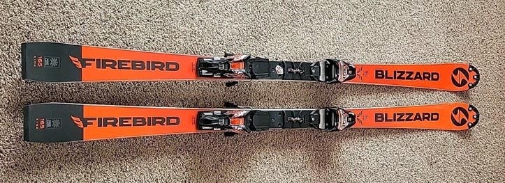 Blizzard Firebird SL FIS Slalom Skis w/ Marker XComp 16 bindings FIS 165 cm 2020