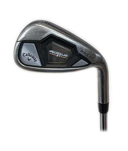Callaway Rogue ST Max OS 9 Iron Steel True Temper Elevate 85 Regular Flex