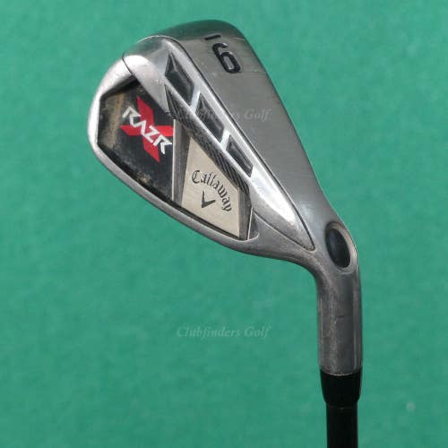 Callaway RAZR X Single 9 Iron Factory I-75G Graphite Regular