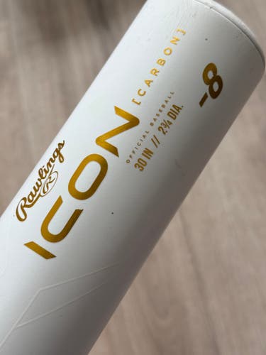 2024 Rawlings Icon USSSA Composite Bat -8, 30/22