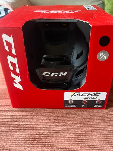 Medium CCM Tacks 310 Helmet (Used)