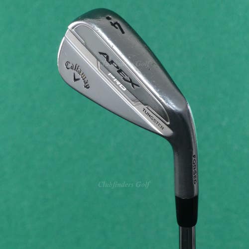 Callaway Apex Pro 2021 Forged Single 4 Iron TT Dynamic Gold AMT S300 Steel Stiff
