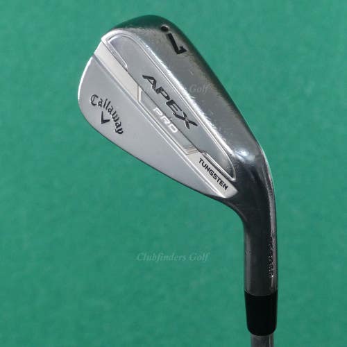 Callaway Apex Pro 2021 Forged Single 7 Iron Project X IO 6.0 110g Steel Regular