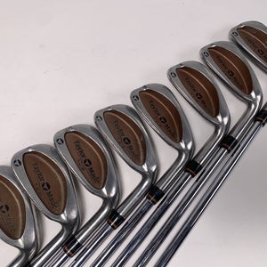 TaylorMade Burner LCG Iron Set 3-PW Precision Rifle R-80 Regular Steel Mens RH