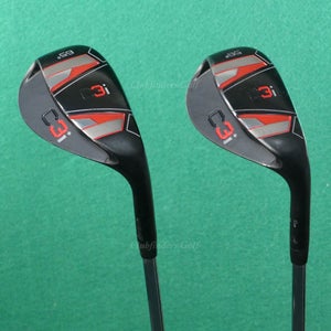 C3i Glide Sole 59 Lob & 65 Flop Wedges Factory Stepped Steel Wedge SET OF 2