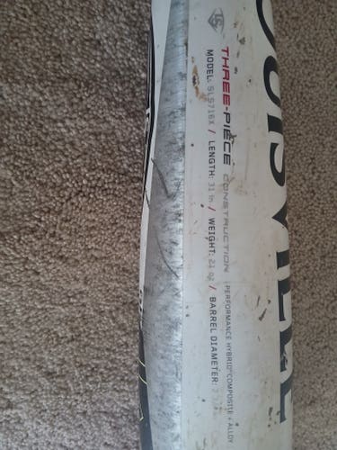 Louisville Slugger Select 716 Hybrid USSSA Certified Bat (-10) 21 oz 31" (Used)
