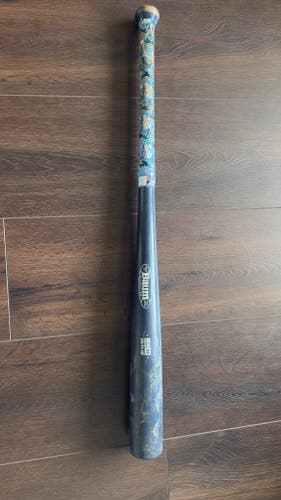 Baum White Stock BBCOR Certified Bat (-3) 30 oz 33" (Used)
