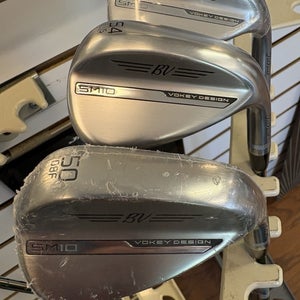 New Titleist SM 10 Wedge Set 50 , 54 , 58 Tour Chrome