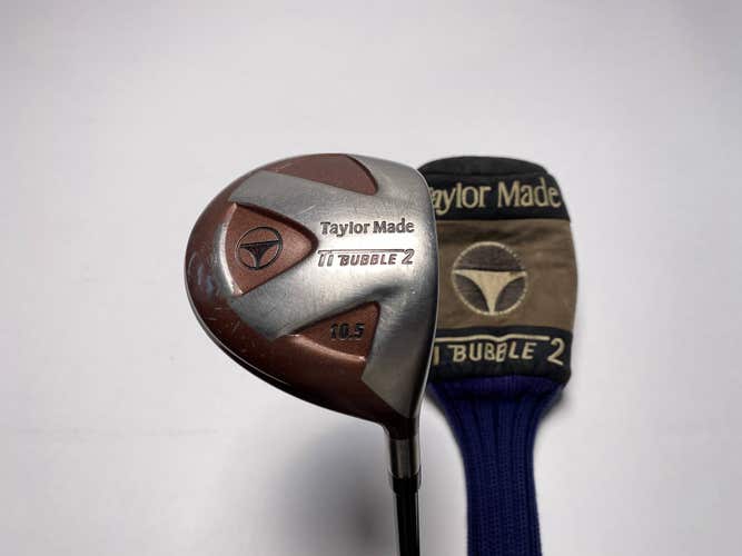 TaylorMade Ti Bubble 2 Driver 10.5* Bubble 2 R-80 80g Regular Mens RH HC