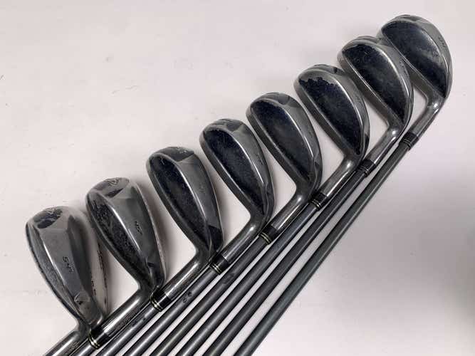 Tour Edge Bazooka Jmax Ironwood Iron Set 4-PW+SW 70g Senior Graphite Mens RH